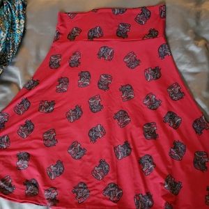 Red Elephant Azure Skirt